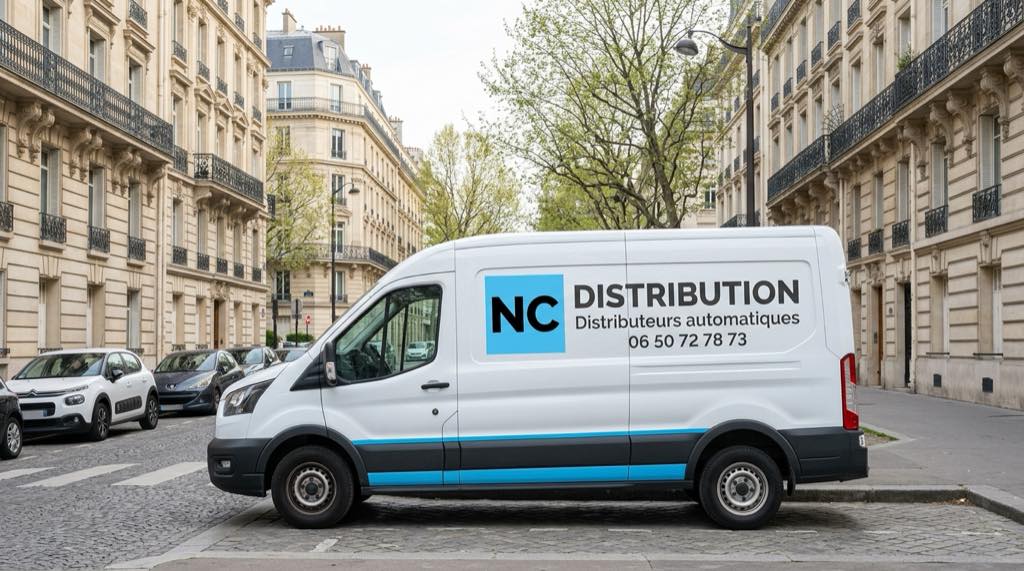 We install vending machines across Île-de-France – NC DISTRIBUTION