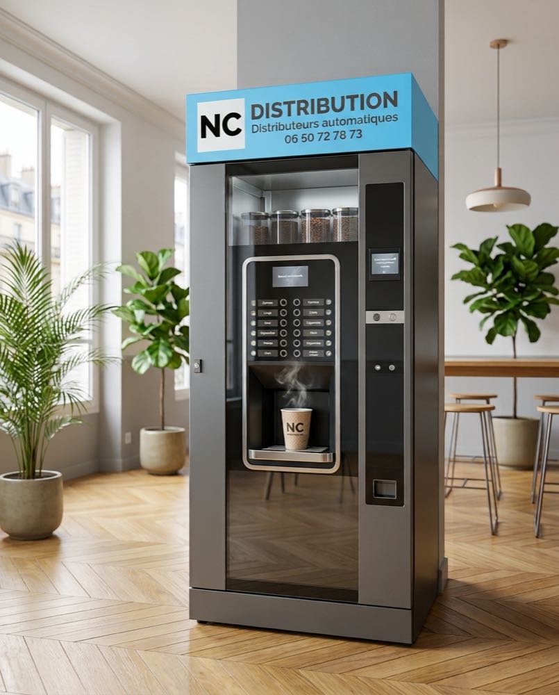 Vending machines in La Défense – NC DISTRIBUTION