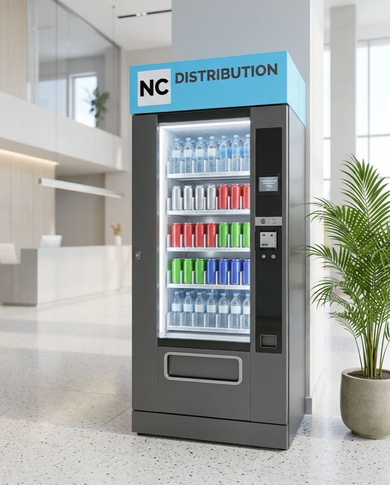 Distributeur de boissons fraîches NC DISTRIBUTION – distributeur automatique à Aubervilliers